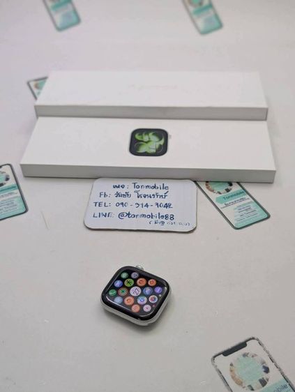 Apple Watch Series 11 46 mm Gps Silver ศูนย์ไทย สภาพใหม่เอี่ยม อุปกรณ์ครบยกกล่อง ประกันยาว 7 เดือน สุขภาพแบต 100 เพียง 9,590 บาท ครับ
