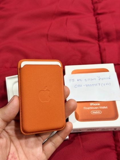wallet apple สีส้มใหม่ สภาพนอนกล่อง รูปที่ 2