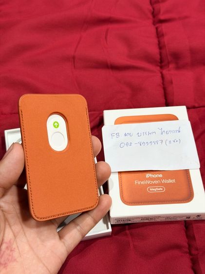wallet apple สีส้มใหม่ สภาพนอนกล่อง รูปที่ 3