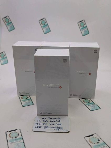 ขาย เทิร์น Xiaomi 17 Ram 12 Rom 512 สี Blue และ Pink เครื่องศูนย์ไทย ของใหม่มือ 1 ประกัน 2 ปี เพียง 22,990 บาท ครับ รูปที่ 2