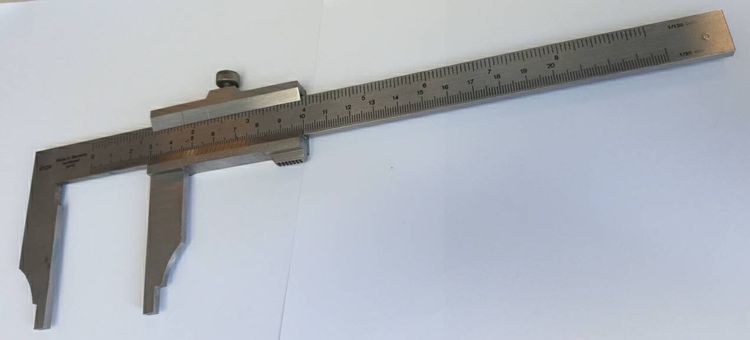 เวอร์เนียร์ 8" (200mm) INOX Germany Stainless Steel เวอร์เนียร์ คาลิปเปอร์ 8 นิ้ว รูปที่ 4