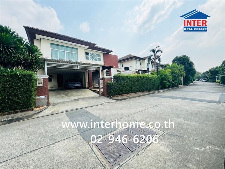 บ้านเดี่ยว 2 ชั้น 80 ตร.ว. หมู่บ้านศุภาลัย สุวรรณภูมิ ซอยลาดกระบัง1ก-14 ถนนลาดกระบัง ถนนอ่อนนุช เขตลาดกระบัง กรุงเทพมหานคร