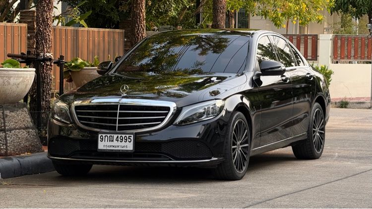 รถ Mercedes-Benz C-Class C220 สี ดำ