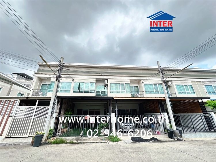 ทาวน์เฮ้าส์ 2 ชั้น 21 ตร.ว. หมู่บ้านมายโฮม รามอินทรา 8 ( ) ใกล้สถานีรถไฟฟ้าBTS กม.4 ซอยรามอินทรา8 แยก18 ถนนรามอินทรา ถนนลาดปลาเค้า เขตบางเขน รูปที่ 2