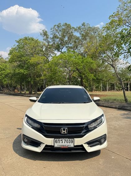 Honda Civic 2017 1.5 Turbo RS Sedan เบนซิน ไม่ติดแก๊ส เกียร์อัตโนมัติ ขาว รูปที่ 3