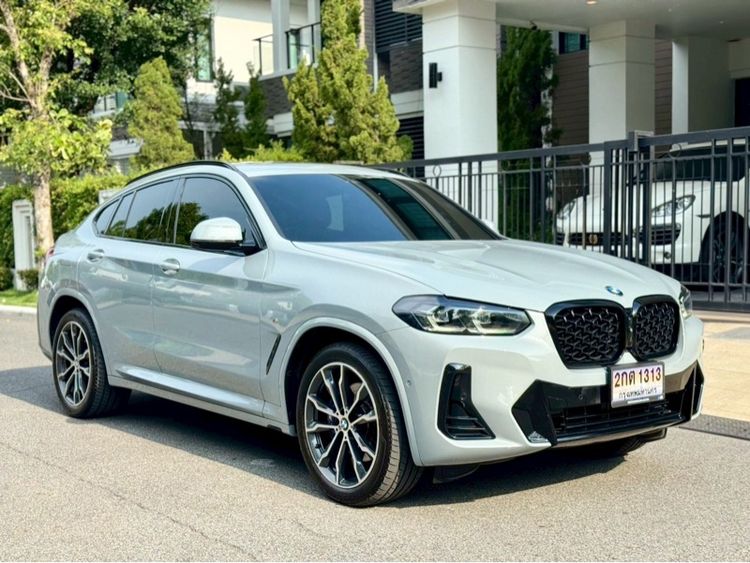 BMW X4 2022 2.0 xDrive20d M Sport 4WD Utility-car ดีเซล ไม่ติดแก๊ส เกียร์อัตโนมัติ เทา รูปที่ 2