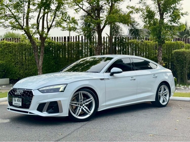 รถ Audi Audi A5  Sportback 40 TFSI S-Line สี ขาว