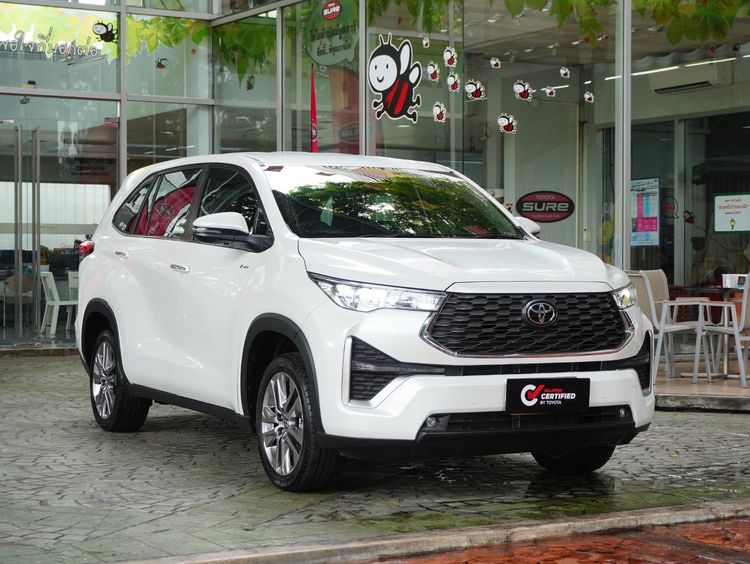 Toyota Innova 2025 2.0 Zenix HEV Smart Utility-car ไฮบริด ไม่ติดแก๊ส เกียร์อัตโนมัติ ขาว รูปที่ 3