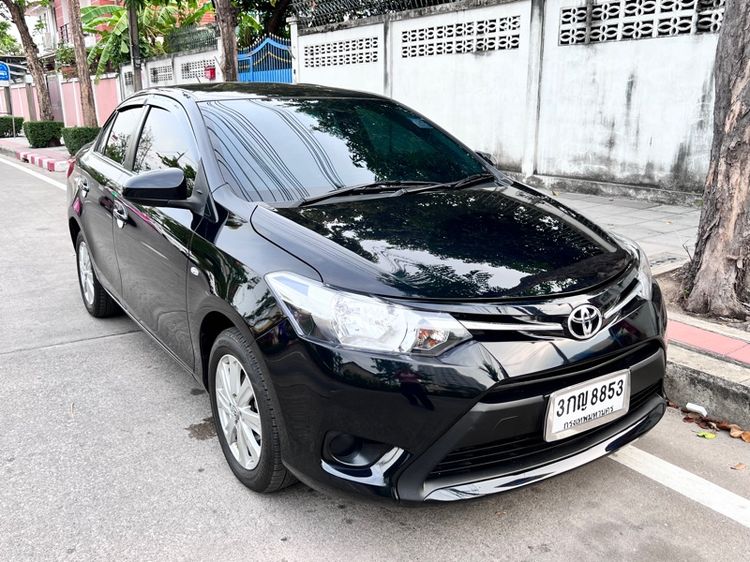 Toyota Vios 2014 1.5 E Sedan เบนซิน ไม่ติดแก๊ส เกียร์อัตโนมัติ ดำ รูปที่ 3