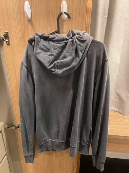 Gap Vintage Washed Zip Hoodie สีเทาเฟด งานเก่า USA Mood ใส่ชิลมาก 🔥 รูปที่ 2