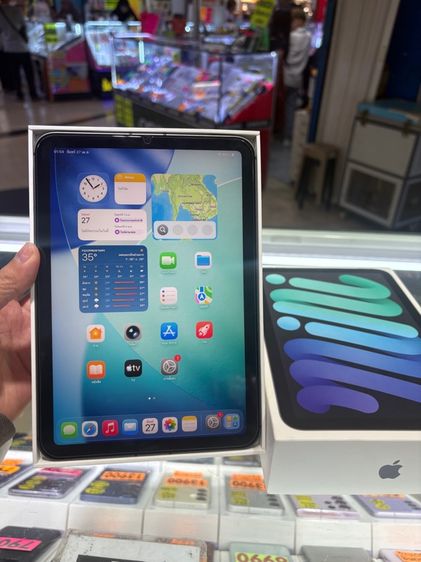 Apple 64 GB I pad mini6 ใส่ซิม 64gb แบตเตอรี่80