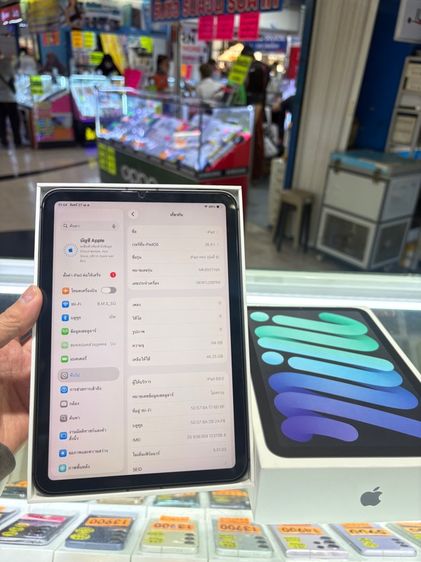 I pad mini6 ใส่ซิม 64gb แบตเตอรี่80 รูปที่ 2