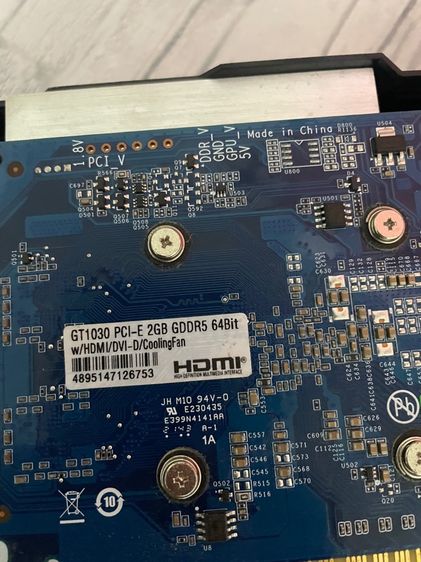 การ์ดจอในรูป เป็นรุ่น GALAX GeForce GT 1030 2GB GDDR5 64-bit  รูปที่ 3