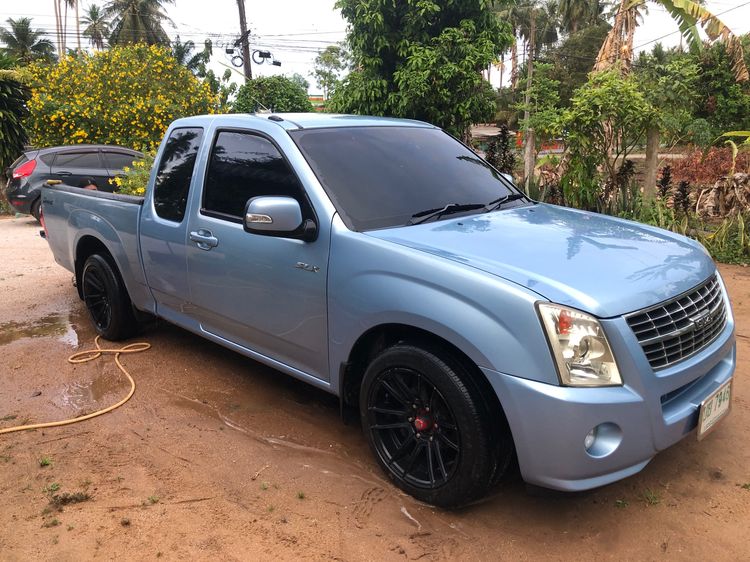 Isuzu D-MAX 2007 2.5 EXL Ddi i-TEQ Pickup ดีเซล ไม่ติดแก๊ส เกียร์ธรรมดา ฟ้า
