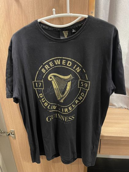 อื่นๆ เสื้อทีเชิ้ต ดำ แขนสั้น Guinness Dublin Ireland Tee 🍺 เสื้อแท้จาก Guinness Storehouse, Ireland 🇮🇪