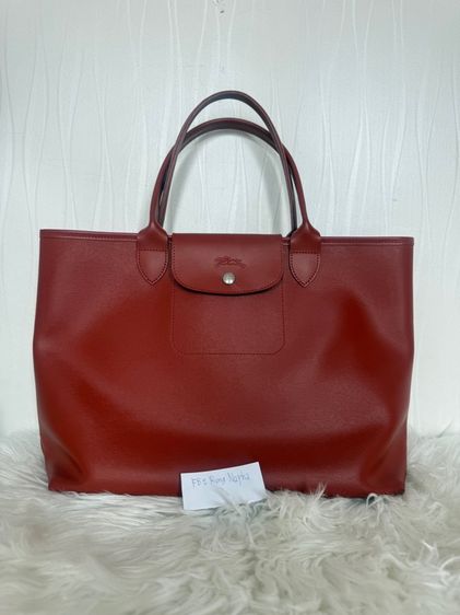 ไม่ระบุ ส้ม อื่นๆ Longchamp like new LE PLIAGE CITY L TOTE BAG TERRACOTTA - Canvas 