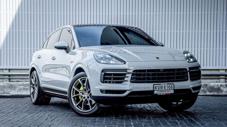 รถ Porsche Cayenne 3.0 E-Hybrid Coupé 4WD สี เทา