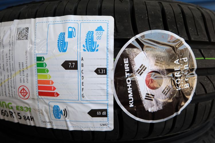 🐳ยางใหม่ Kumho รุ่น Ecowing ES31 ขนาด 185 60R15 ปี26  รูปที่ 3