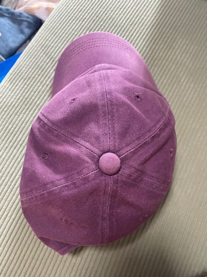 หมวกแก๊ป Fruit of the Loom แท้ สีม่วงฟอก (Washed Purple) สไตล์วินเทจ สภาพดีมาก รูปที่ 4