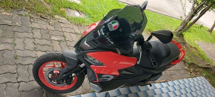 มอเตอร์ไซด์APRILIA SR GT 200 SPORTถูกดีสวย รูปที่ 8