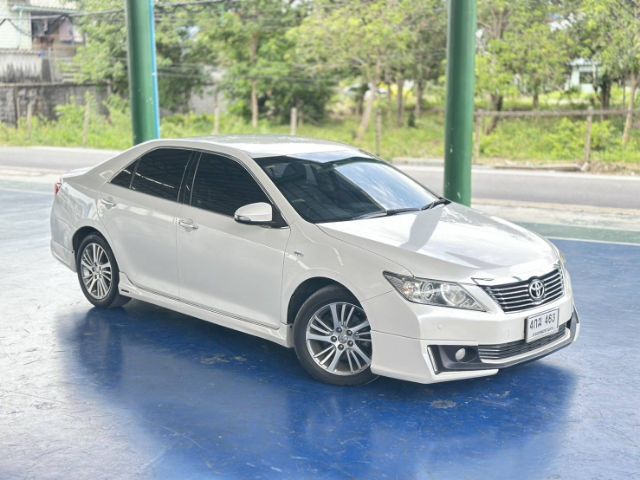 Toyota Camry 2015 2.0 G Extremo Sedan เบนซิน ไม่ติดแก๊ส เกียร์อัตโนมัติ ขาว รูปที่ 2