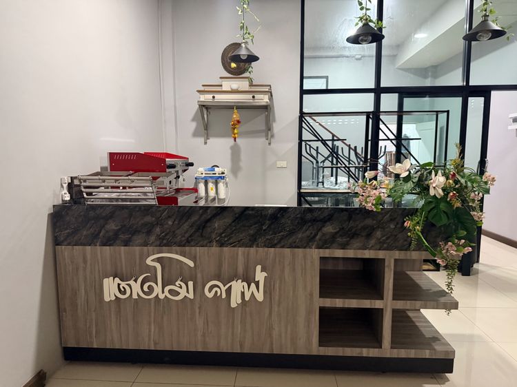 ชุดเค้าน์เตอร์กาแฟ พร้อมเครื่องทำกาแฟ รูปที่ 8