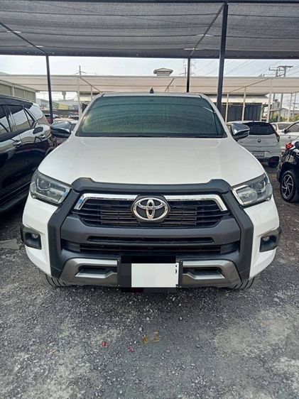 Toyota Hilux Revo 2022 2.4 Prerunner Mid Pickup ดีเซล ไม่ติดแก๊ส เกียร์อัตโนมัติ ขาว
