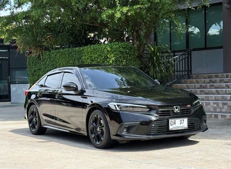 Honda Civic 2022 1.5 Turbo RS Sedan เบนซิน ไม่ติดแก๊ส เกียร์อัตโนมัติ ดำ