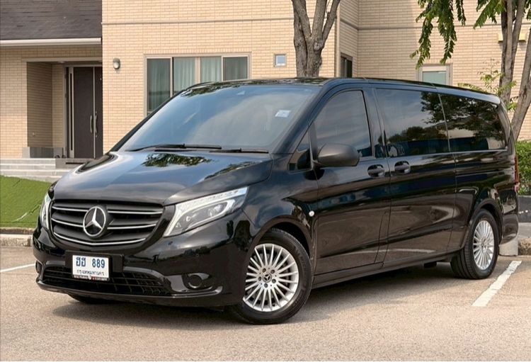 รถ Mercedes-Benz V-Class Vito สี ดำ