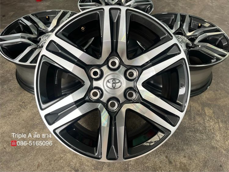 ✨ล้อแม็กป้ายแดง✨Toyota Fortuner Leader S รุ่นใหม่ ขอบ 17 เทาหน้าเงา💖ใหม่กริ๊บ💖 รูปที่ 2