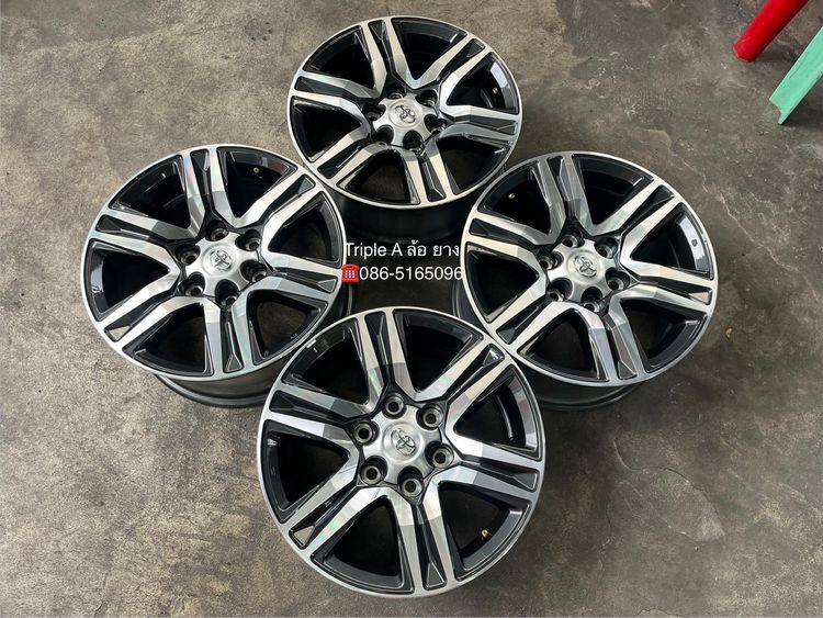 ✨ล้อแม็กป้ายแดง✨Toyota Fortuner Leader S รุ่นใหม่ ขอบ 17 เทาหน้าเงา💖ใหม่กริ๊บ💖 รูปที่ 6