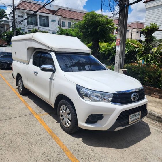 Toyota Hilux Revo 2018 2.4 J Plus Pickup ดีเซล ไม่ติดแก๊ส เกียร์อัตโนมัติ ขาว รูปที่ 3