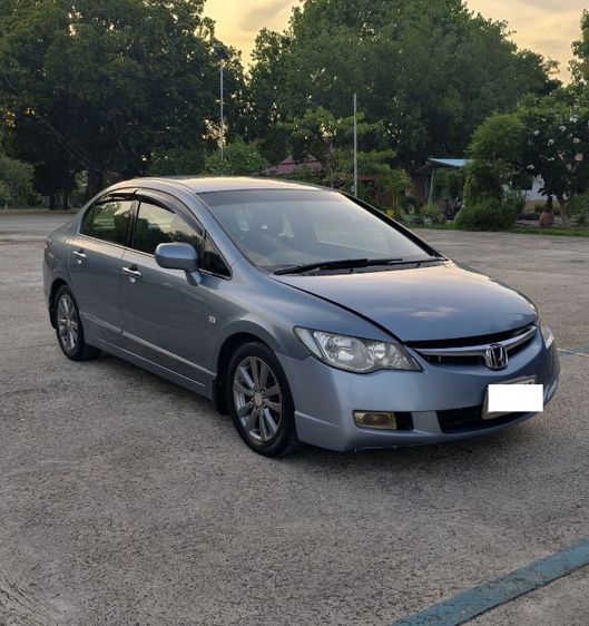 รถ Honda Civic 1.8 E i-VTEC สี ฟ้า