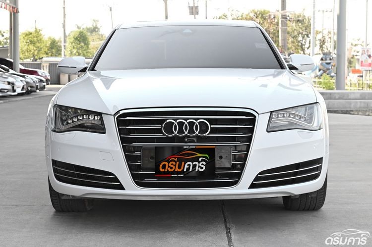 Audi Audi A8  2014 2.0 L Hybrid Sedan ไฮบริด ไม่ติดแก๊ส เกียร์อัตโนมัติ ขาว รูปที่ 2