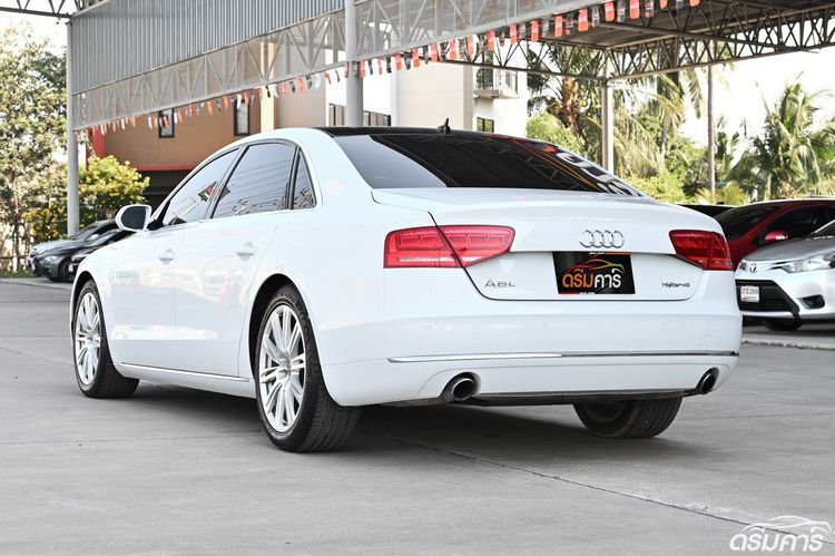 Audi Audi A8  2014 2.0 L Hybrid Sedan ไฮบริด ไม่ติดแก๊ส เกียร์อัตโนมัติ ขาว รูปที่ 3