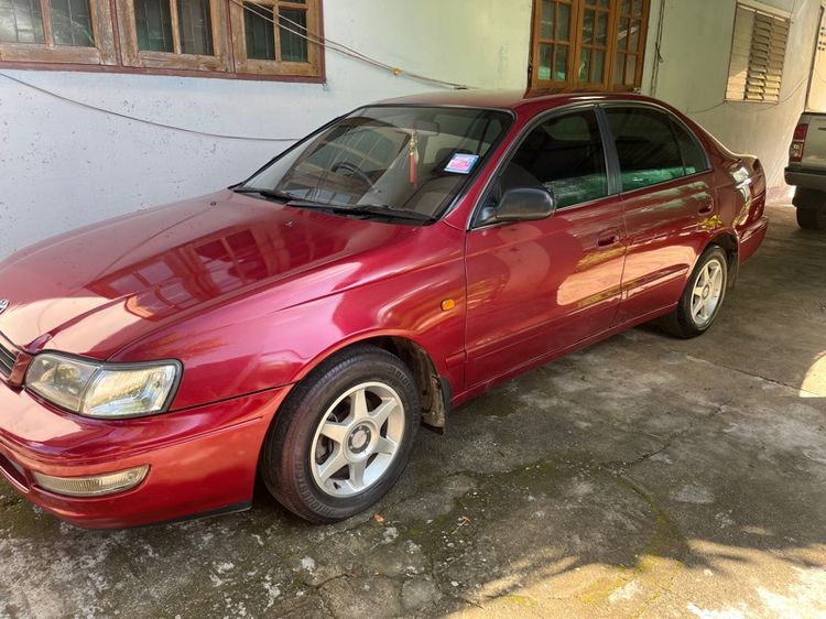 Toyota Corona 1999 1.6 Exsior GXi Sedan เบนซิน ไม่ติดแก๊ส เกียร์ธรรมดา แดง รูปที่ 4