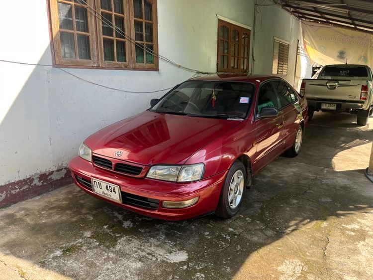 Toyota Corona 1999 1.6 Exsior GXi Sedan เบนซิน ไม่ติดแก๊ส เกียร์ธรรมดา แดง รูปที่ 3