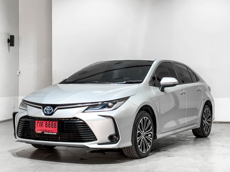 รถ Toyota Altis 1.8 Hybrid Premium สี บรอนซ์เงิน