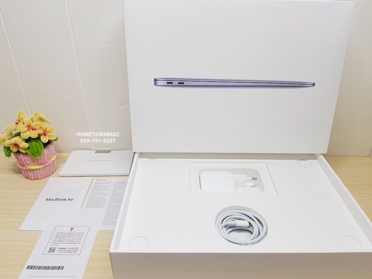 MacbookAir (Retina13-inch, 2020) M1 8-Core CPU 7-Core GPU SSD 256Gb Ram 8Gb SpaceGray แบต 100 สุดคุ้ม น่าใช้งาน รูปที่ 2