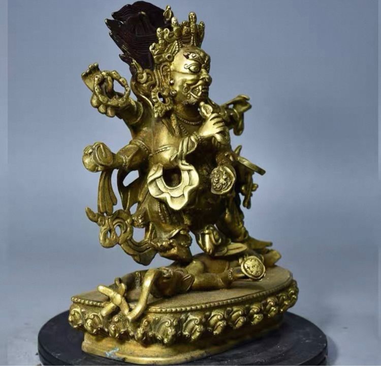 ✨พระมหกาล (Mahakala) ซึ่งเป็นเทพเจ้าผู้พิทักษ์