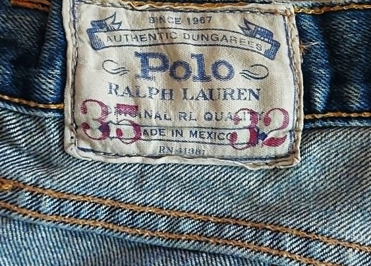 Polo Ralph Lauren Varick Slim Straight  รูปที่ 7