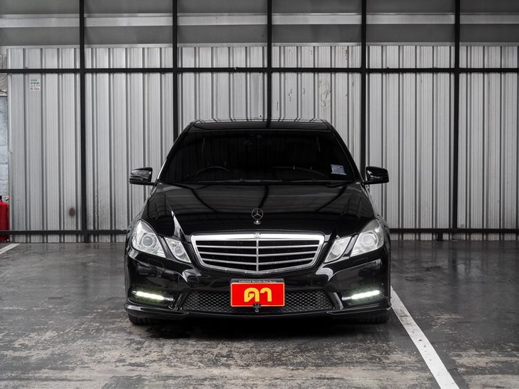 Mercedes-Benz E-Class 2012 E300 2.0 AMG Dynamic Sedan เบนซิน ไม่ติดแก๊ส เกียร์อัตโนมัติ ดำ รูปที่ 3