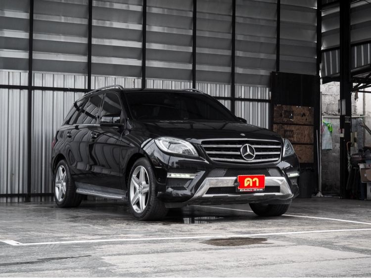 Mercedes-Benz ML-Class 2015 ML250 CDI AMG Utility-car ดีเซล ไม่ติดแก๊ส เกียร์อัตโนมัติ ดำ รูปที่ 2
