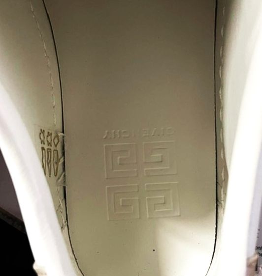 GIVENCHY G4 Logo-print Leather Low -Top Sneakers รูปที่ 10