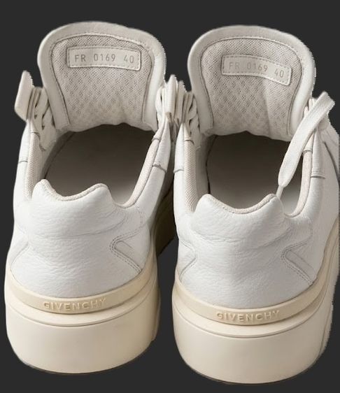 GIVENCHY G4 Logo-print Leather Low -Top Sneakers รูปที่ 9