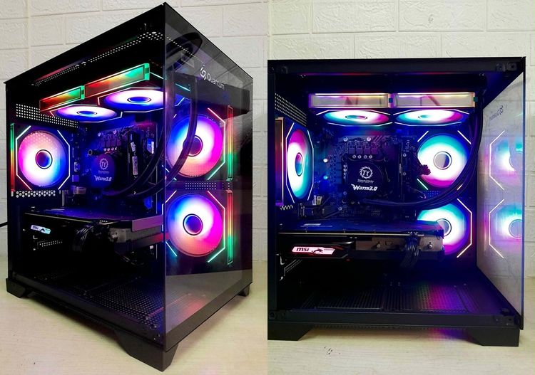💥 COM เล่นสตรีมเกมส์  ทำงาน กราฟิก 3D ตัดต่อ 💥 CPU I5 10400F+ RX 5500XT OC 8 GB + RAM 16 GB + M.2 NVme 256 GB + HDD 1000 GB 💥