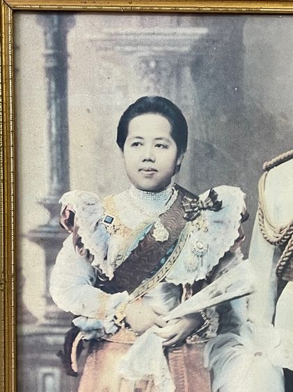 ภาพ เสด็จพ่อร.5 พร้อมกรอบเก่าสะสม รูปที่ 6