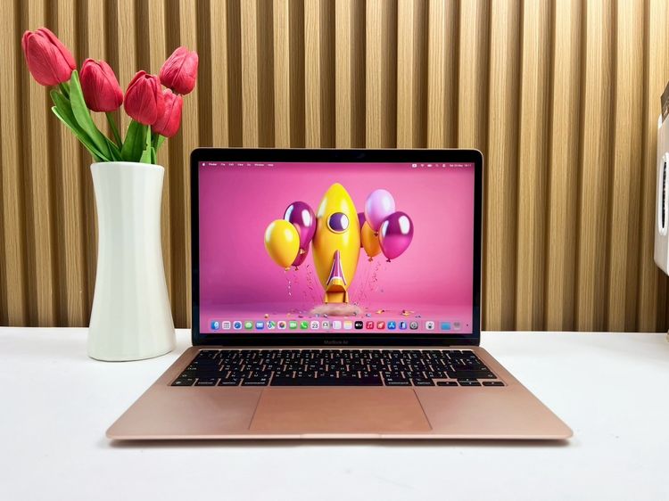 Apple แมค โอเอส 8 กิกะไบต์ อื่นๆ ไม่ใช่ MacBook Air 13-inch M1,2020 Ram8GB SSD256GB SpaceGray