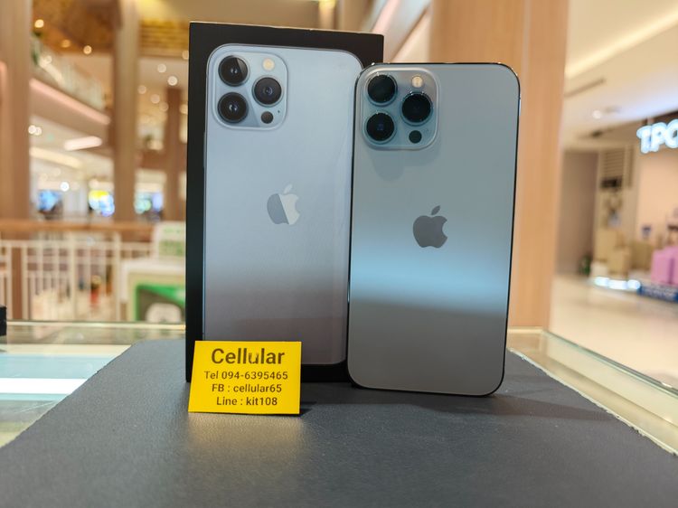 iPhone 13 Pro Max 512GB สภาพสวยมาก เครื่องไทย ครบกล่อง
