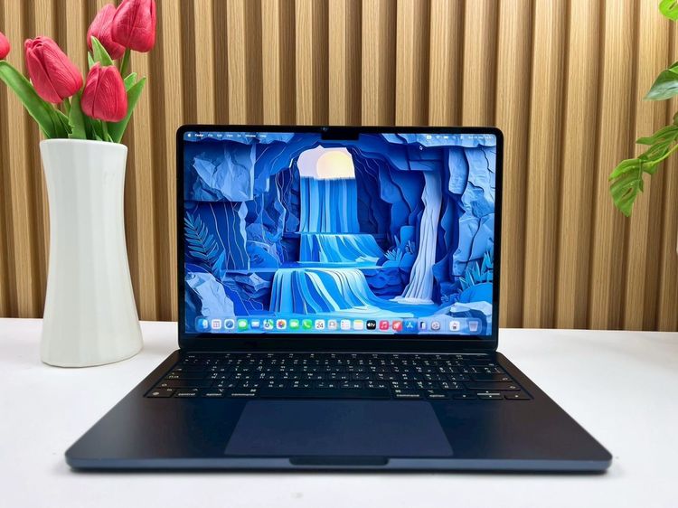 Apple แมค โอเอส 8 กิกะไบต์ อื่นๆ ไม่ใช่ MacBook Air 13-inch M3 2024 Ram8GB SSD256GB Midnight 